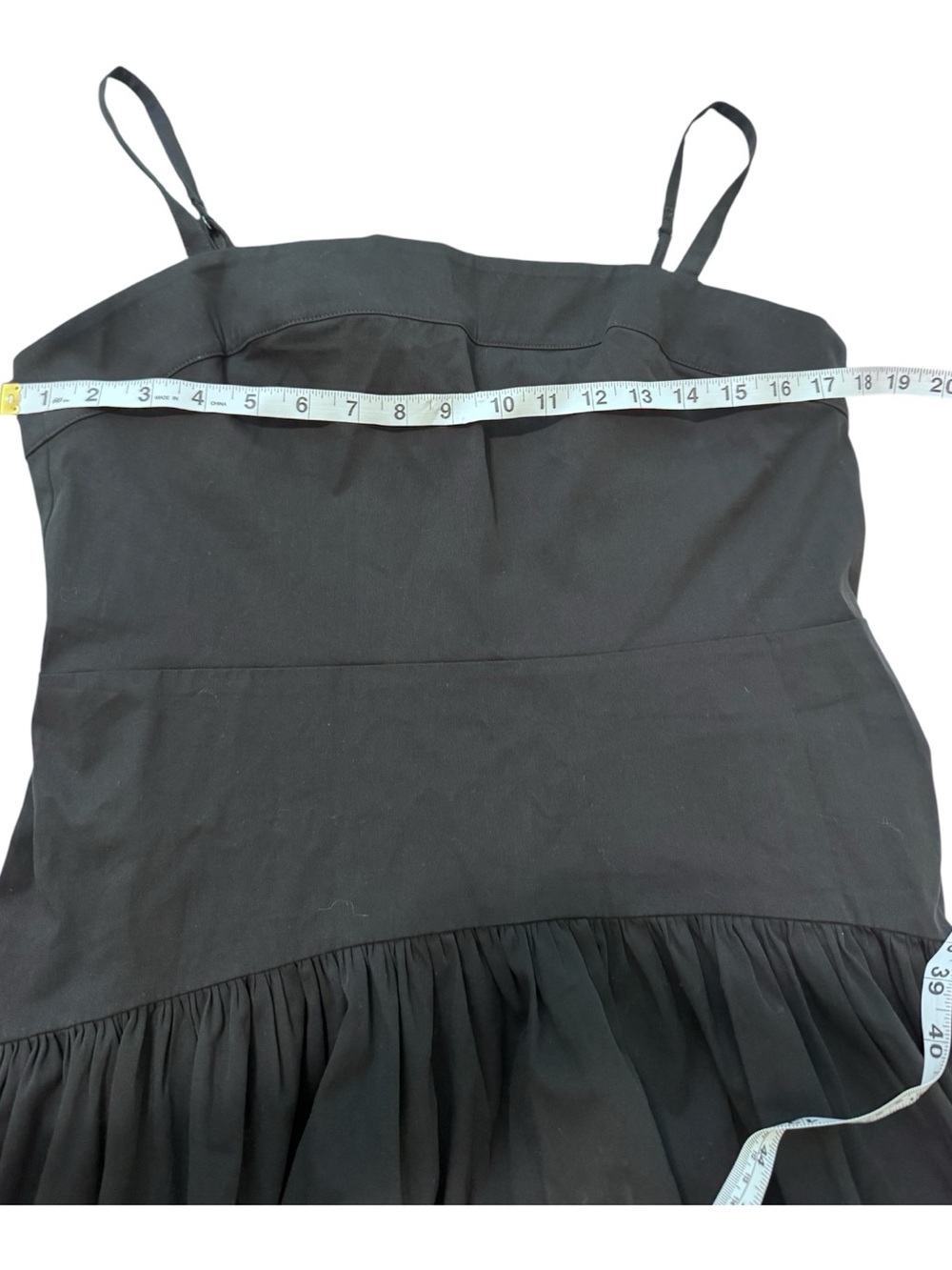 Abercrombie & Fitch Black Spaghetti-Strap Mini Dress - Picture 4 of 7